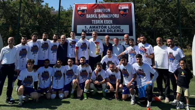 2. Amatörün Şampiyonları Kupalarına Kavuştu