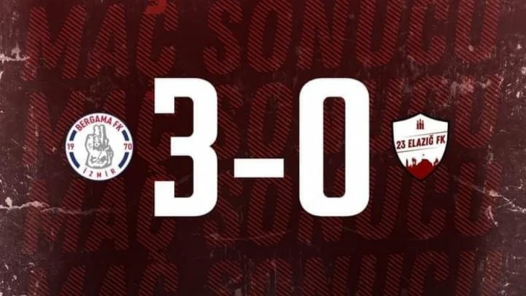 23 Elazığ FK Deplasmanda Kayıp