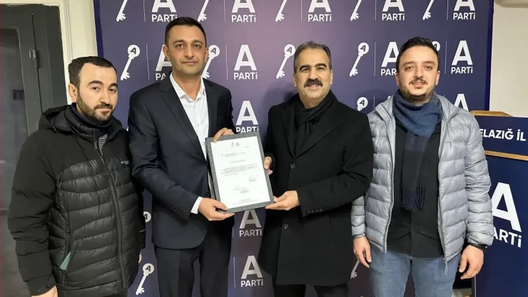 Anahtar Parti Elazığ Merkez İlçe Başkanlığına Kürşat Coşkun Atandı