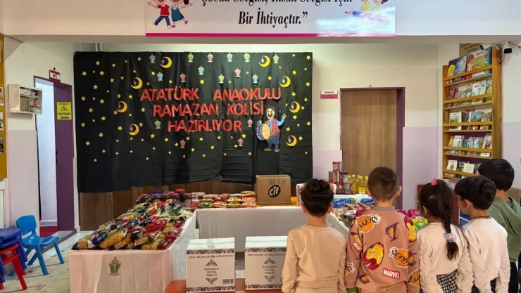 Atatürk Anaokulu'ndan Örnek Etkinlik!
