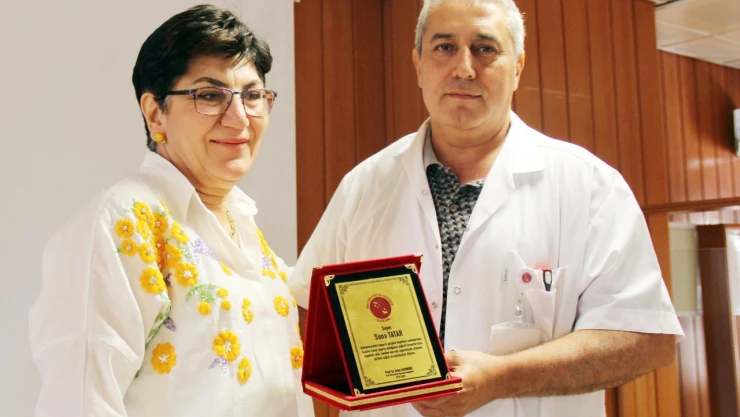 Başeczacı Suna Tatar'a Teşekkür Töreni!