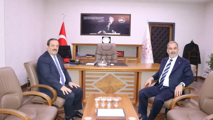 Başkan Alan, Defterdar Bağsız'ı Ziyaret Etti