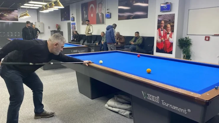 Bilardo'da Çanakkale Şehitlerini Anma Turnuvası Düzenlendi