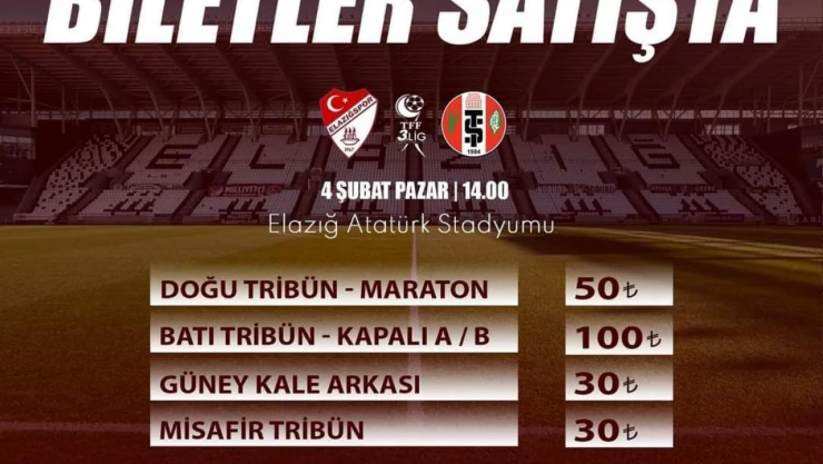 Biletler Satışa Çıktı