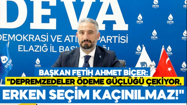 Depremzedeler Ödeme Güçlüğü Çekiyor, Erken Seçim Kaçınılmaz!