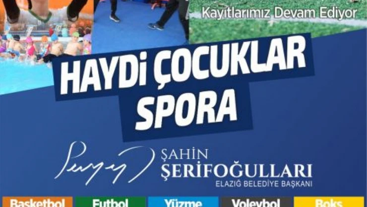 Elazığ Belediyesi'nden Çocuklara Müjde