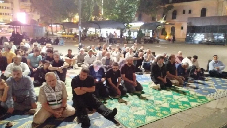 Elazığ'da 15 Temmuz Şehitler Parkı'nda 'Gazze Ribatı Gecesi' Düzenlendi