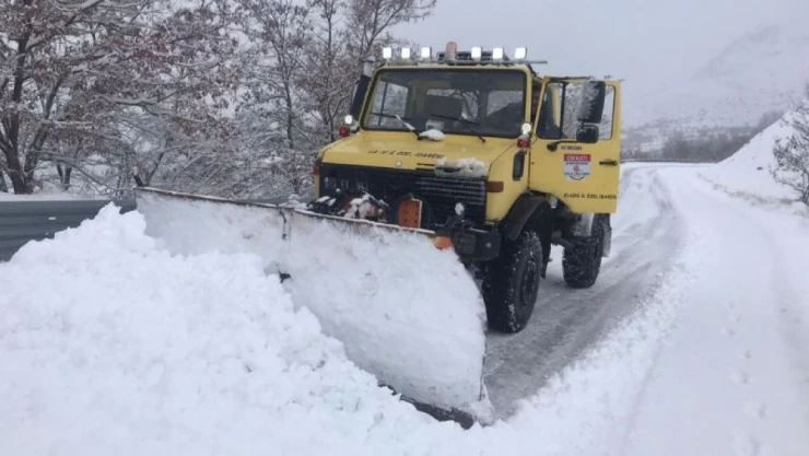 Elazığ'da 68 Köy Yolu Daha Ulaşıma Açıldı