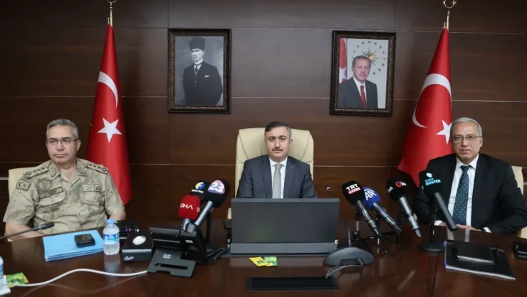 Elazığ'da Huzur Asayiş Toplantısı