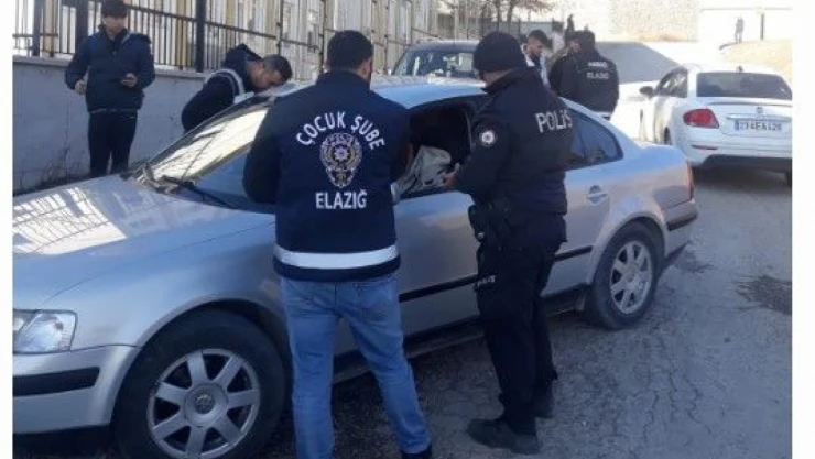 Elazığ'da Huzurlu Okul Önü Uygulaması