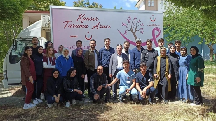 Elazığ'da Kanser Tarama Aracı Her Yerde