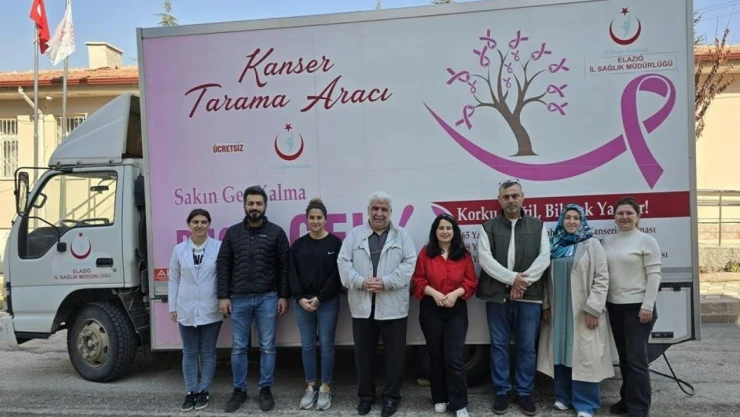 Elazığ'da Kanser Tarama Çalışmaları Hız Kesmiyor!