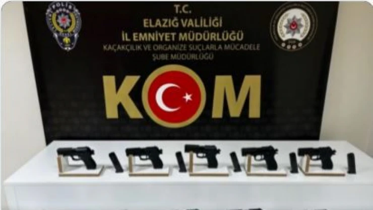 Elazığ'da 'Mercek-13' Operasyonu: 1031 Gözaltı