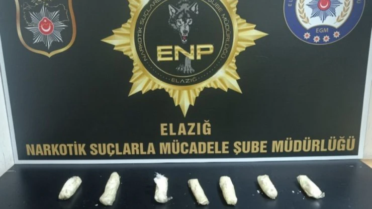 Elazığ'da Narkotik Operasyonu: Tutuklular Var