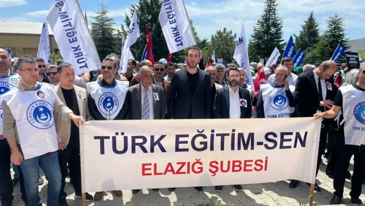 Elazığ'da Sesler Yükseldi! Türk Eğitim-Sen'den Şiddete Tepki