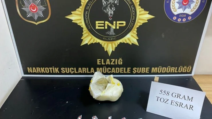 Elazığ'da Sokak Tacilerine Operasyon