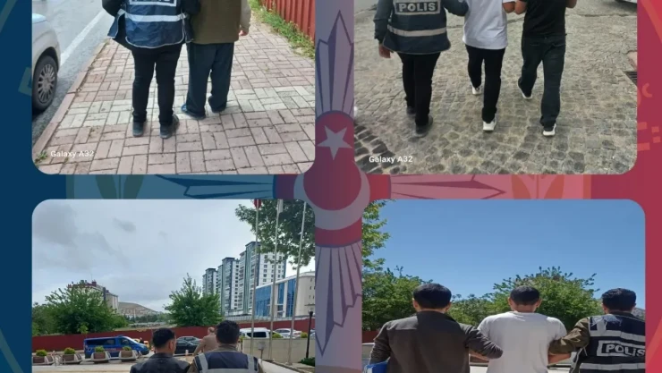 Elazığ'da Suçlular Polisten Kaçamadı