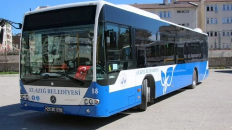 Elazığ'da Ücretsiz Ulaşım