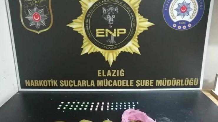Elazığ'da Uyuşturucu Operasyonu
