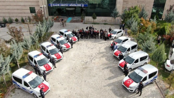 Elazığ Emniyet Müdürlüğü Araç Filosunu Güçlendirdi