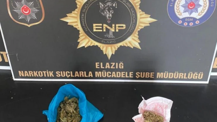 Elazığ Narkotik'ten Operasyon
