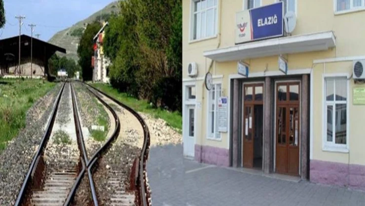 Elazığ Tren Garında Bıçaklı Kavga