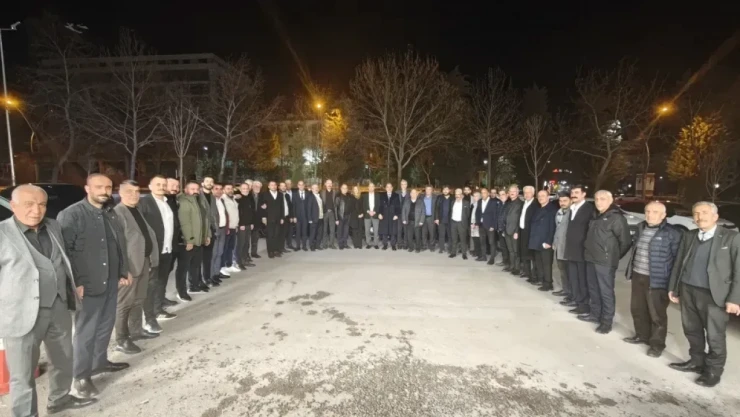 Elazığ TSO BaşKanı Alan, İftar Programında  Muhtarlarla Buluştu