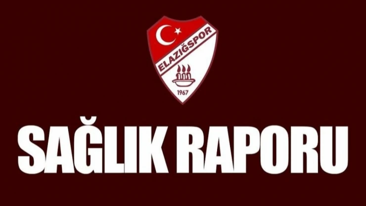 Elazığspor'dan Sakatlık Açıklaması