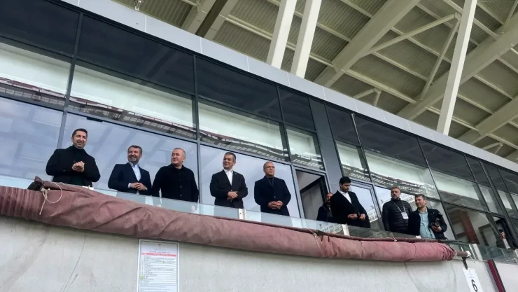 Elazığspor-Somaspor Maçına Protokolden İlgi