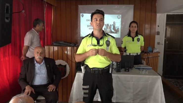 Emniyet Müdürlüğü'nden Şoförlere Bilgilendirme Semineri