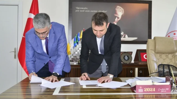 F.Ü ile Milli Eğitim Müdürlüğü Arasında Protokol