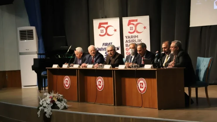 Fırat Üniversitesi 50. Yılında Rektörleri Buluşturdu