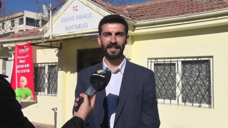 Genç Muhtar'dan Mahallesine Sosyal Projeler