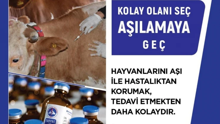 Hayvanlarınızı Aşılatmayı Unutmayın!