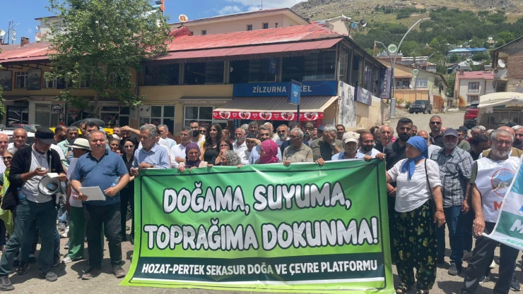 Hozat-Pertek Sekasur Çevre Platformu'ndan Basın Açıklaması