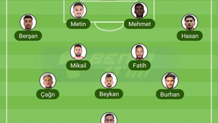 İlk Onbir Belli Oldu
