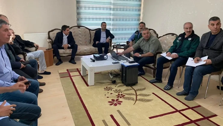 Kanatlı Sulaması Değerlendirme Toplantısı Yapıldı