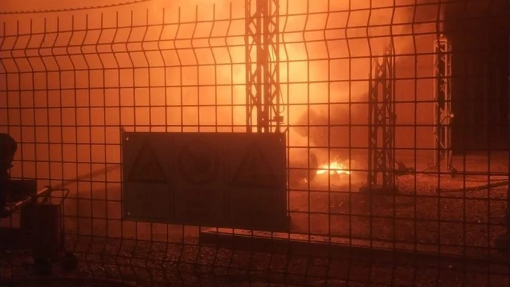 Keban'da Yangın Korkuttu