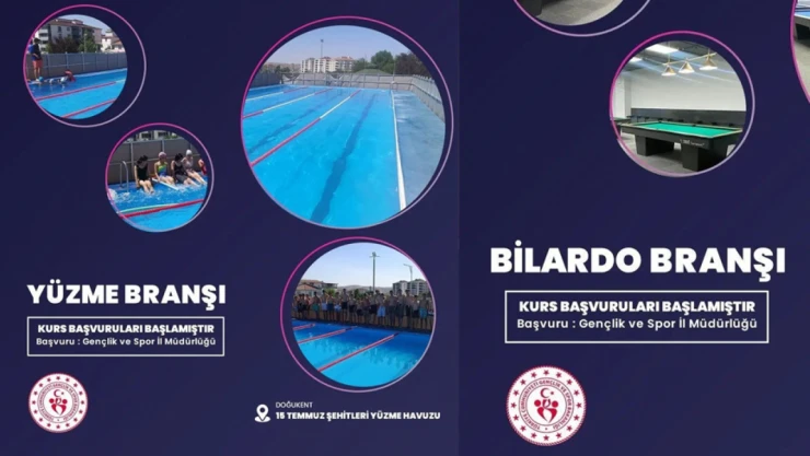 Kurs Kayıtları Başladı