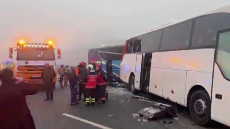 Kuzey Marmara Otoyolu'nda Korkunç Kaza!