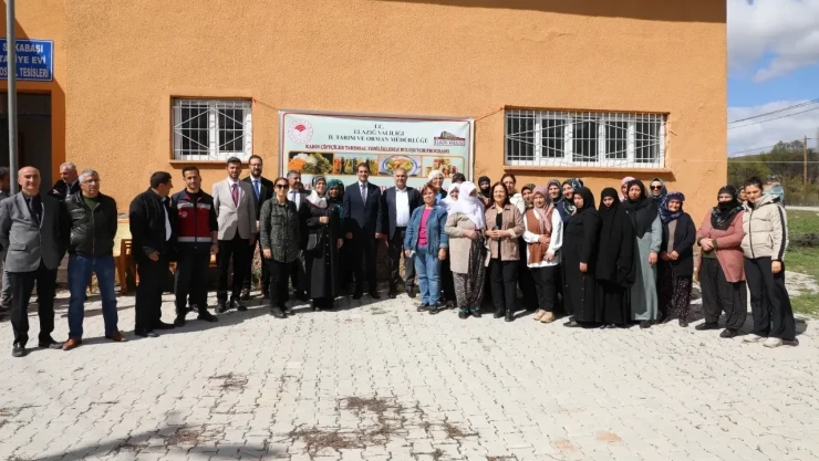 Lezzetli Turşular, Mutlu Sofralar, Projesi Elazığ'da Hayata Geçiyor