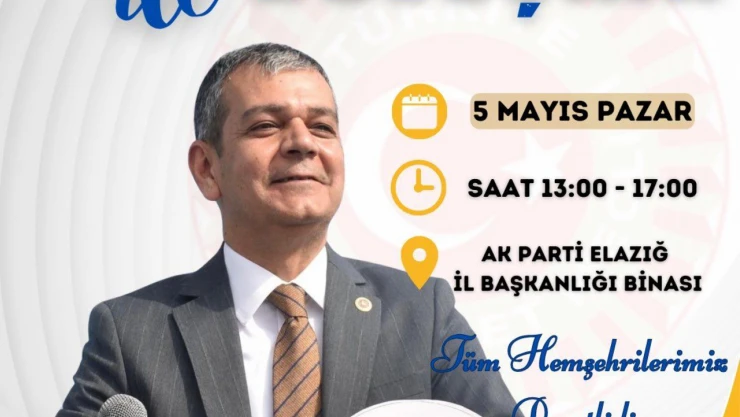 Milletvekili Keleş Halkla Buluşacak