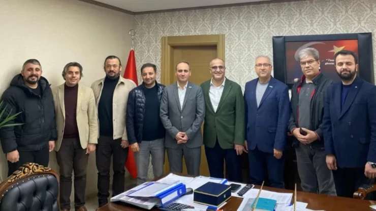 MÜSİAD'dan Müdür Önalan'a Ziyaret