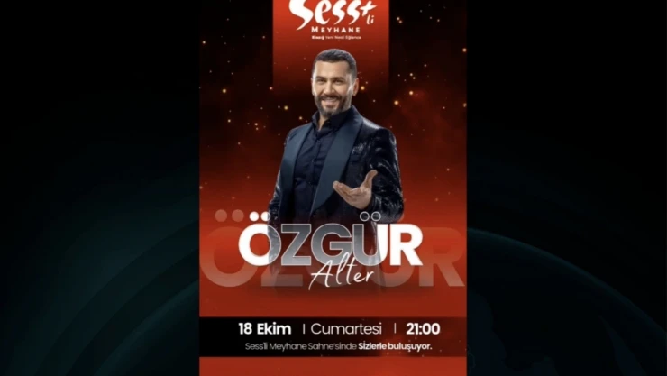 Özgür Alter Sess+Li Sahnesinde Sevenleriyle Buluşuyor!