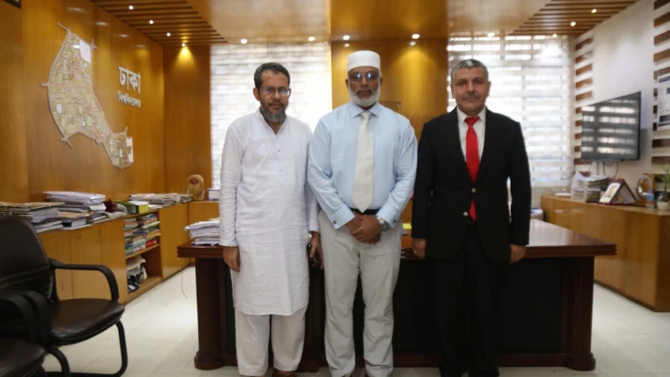 Prof. Dr. Mehmet Çavaş'in Ziyareti Bangladeş Basınında Geniş Yankı Uyandırdı