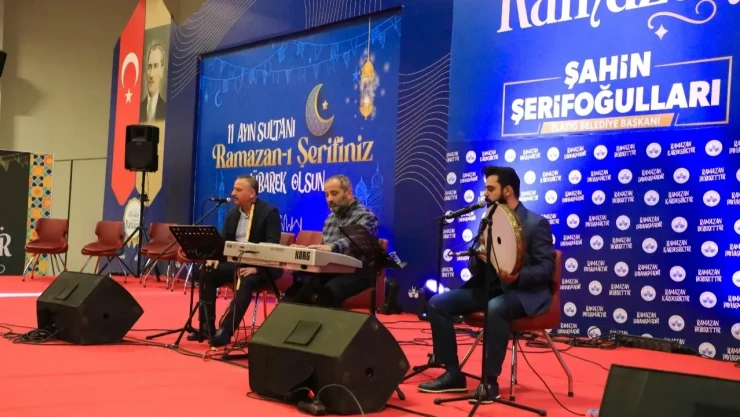 Ramazan Etkinlikleri'nde Harput İlahi Grubu Sahne Aldı