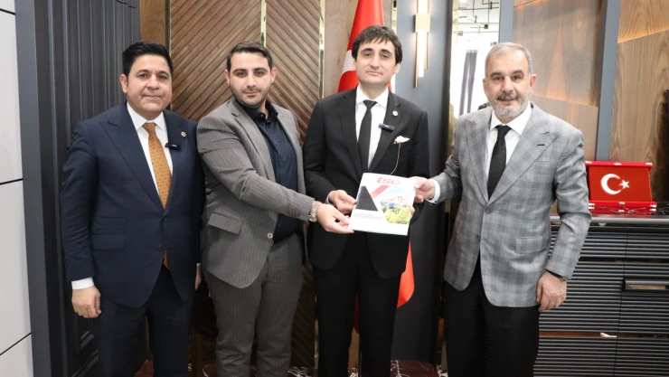 Saadet Partisi'nden Başkan Alan'a Ziyaret