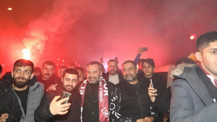 Şehrül-Emin Elazığspor'a Başarı Dileklerini İletti