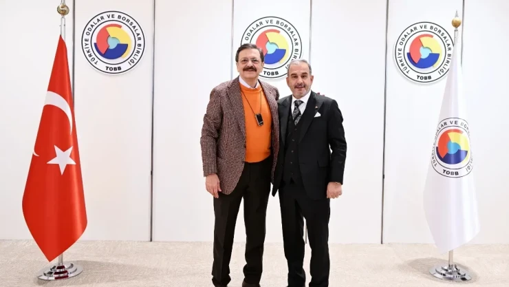 TOBB Başkanı Hisarçıklıoğlu'ndan Başkan Alan'a Övgü