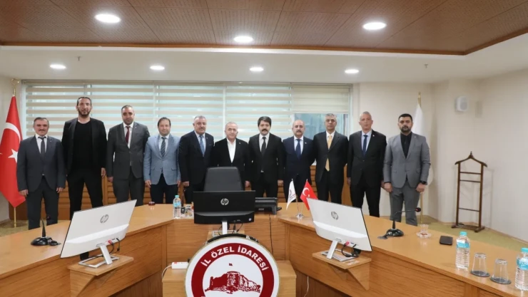 Türkiye Kamu-Sen'den Elazığ Valisi ile Çalışma Koşulları Toplantısı